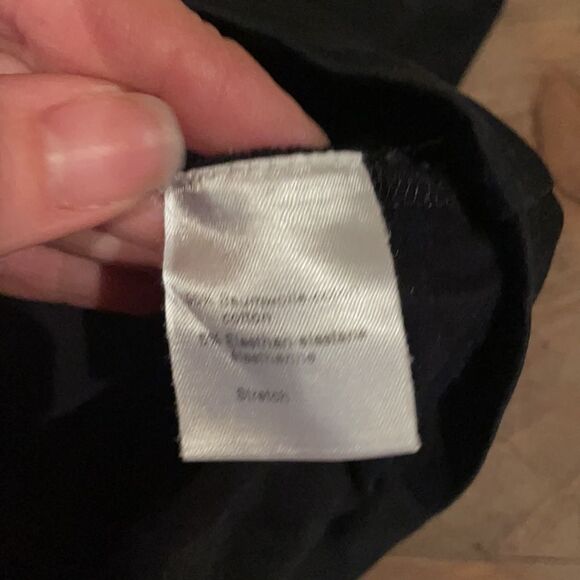 Akris punto black crew neck top sz 12 - Picture 6 of 7